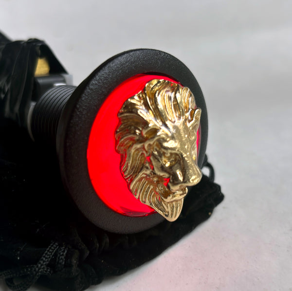 GOLD LIONHEAD START BUTTON