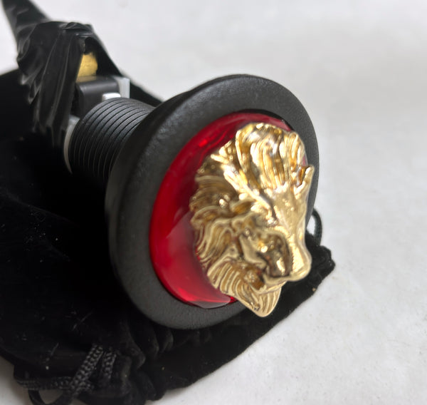 GOLD LIONHEAD START BUTTON