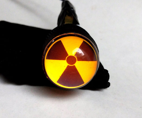 RADIATION SYMBOL START BUTTON