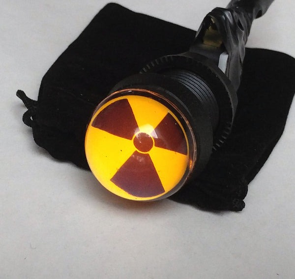 RADIATION SYMBOL START BUTTON