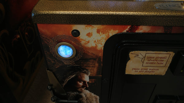 CRYSTAL IN LOW PROFILE LIGHTED START BUTTON