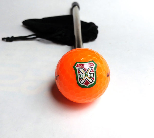 BUSHWOOD GOLFBALL SHOOTER FOR NO GOOD GOFERS AND TEE'D OFF