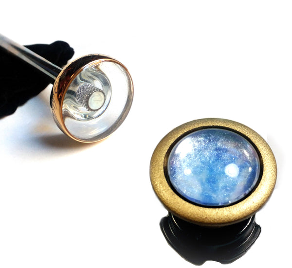 CRYSTAL IN LOW PROFILE LIGHTED START BUTTON