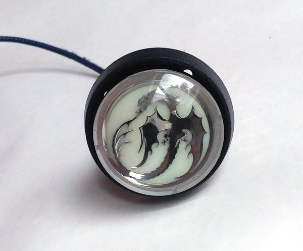 GLOWING DRAGON LAUNCH BUTTON