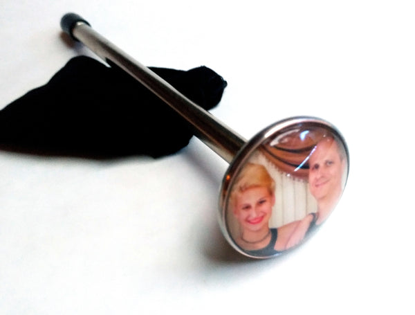 CRYSTAL CABOCHON SHOOTER ROD