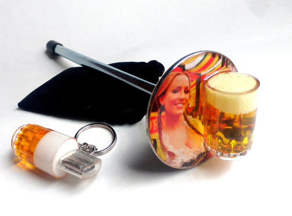OKTOBERFEST SHOOTER ROD + 32GB Beer Mug Thumbdrive
