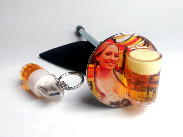 OKTOBERFEST SHOOTER ROD + 32GB Beer Mug Thumbdrive