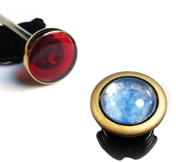 CRYSTAL IN LOW PROFILE LIGHTED START BUTTON