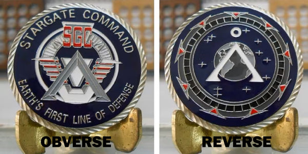 STARGATE CHALLENGE COIN SHOOTER