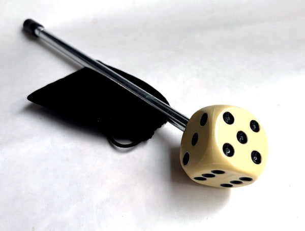 DICE SHOOTER-LARGE D6 IVORY