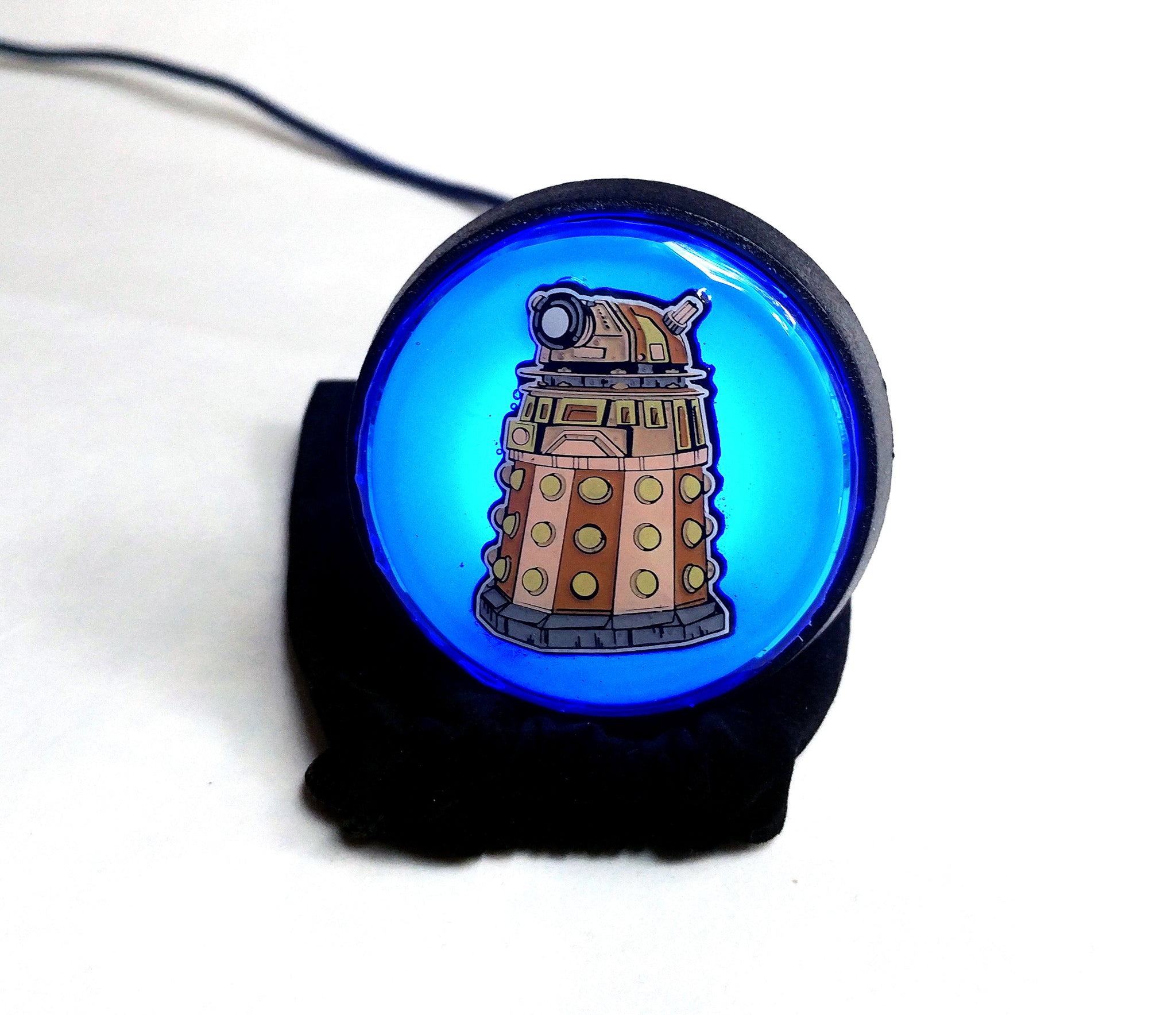 DR WHO LIGHTED LAUNCH BUTTON